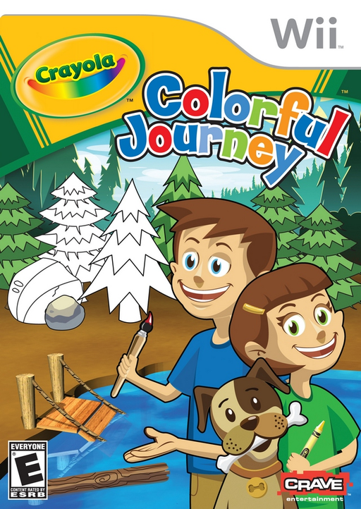Crayola Colorful Journey box art for Wii